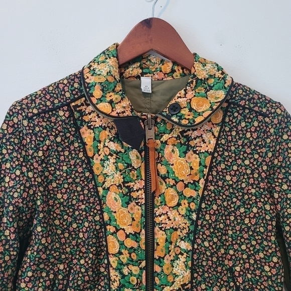Coach Military Reversible Jacket Cotton/ Silk Blend Jacket Size XS - Picture 5 of 16